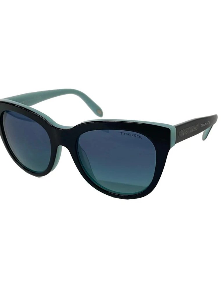 Tiffany&Co. Tf4112-F Dark Navy Black Light Blue Plastic Sunglasses